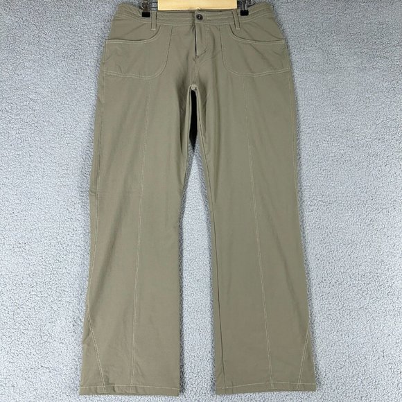 Pantalon De Randonnée KUHL Femme Taille 14 Gris Tannisé - Occasion Comme Neuf, Pas De Trous Ni Taches